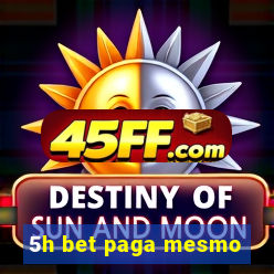 5h bet paga mesmo